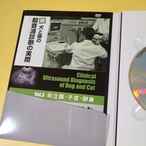 ◆●●続 犬と猫の超音波診断の実際 Vol.3/DVD/前立腺・子宮・卵巣/小山秀一/インターズー/interzoo/EDUWARD Press/獣医学/小動物◇◆_画像3