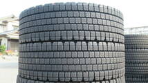 10㎜Up!! BRIDGESTONE W910 スタッドレス 275/80R22.5 151/148J タイヤ4本SET!!_画像4