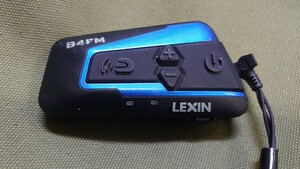 バイク用 インカム LEXIN B4FM 通電確認OK スマホとのペアリング確認OK 