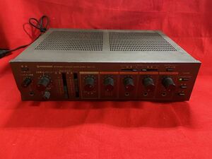 PIONEER STEREO MIXING AMPLIFIER MODEL SA-V10パイオニア ステレオ カラオケアンプ