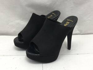 ESPERANZA Esperanza high heel pumps suede black M size 23113001