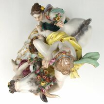 1円～ マイセン 人形「エウロパの誘惑」フィギュリン ※同梱不可 y270-2337176【Y商品】_画像5