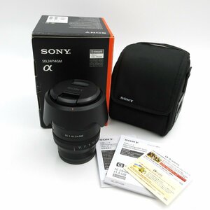 1円～ SONY ソニー α レンズ Eマウント FE24mm f1.4 GM 他 ケース・箱付 動作未確認 現状品 y170-2282136【Y商品】