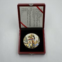 1円～ 七宝章牌 日本の祭りシリーズ 祇園祭 純銀 SV1000 造幣局製 記念メダル 箱付 y139-2295177【Y商品】_画像1