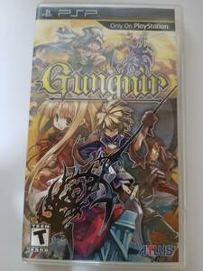 海外PSP　北米　英語版　Gungnir　グングニル -魔槍の軍神と英雄戦争-