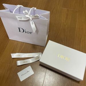Dior ディオール ショップ袋 紙袋 リボン 空箱　保存袋