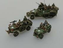 M4A3シャーマン＆M5軽戦車＆M3兵員車＆M20装甲車＆ダッジWC57コマンドカー＆武装ジープ「バストーニュ救援作戦/パットン第3軍の進撃」_画像9