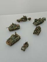 1/144完成品　M4A3＆M4A2-76シャーマン＆M16スカイクリーナー＆M7プリースト自走砲＆T82試作自走砲＆武装ジープ「レマゲン鉄橋攻防戦７」_画像8