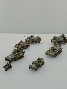 1/144完成品　Ⅳ号D型＆＆Ⅲ号SIG突撃歩兵砲＆Ⅱ号F型＆Sdkfz234-2＆Sdkfz251ー1＆クルップ野戦車＆BMW「バルバロッサ/グラドール戦闘団4」