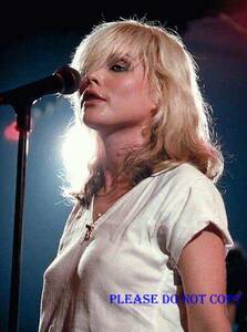  Blondie tebola* Harry Deborah Harry 2L photo 3 sheets attaching 