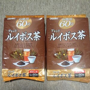 オリヒロ お徳用 ブレンドルイボス茶 180g (3g×20包×3袋) 2個セット