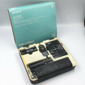 ジャンク　本体極美品　新品級　SONY WM-F606 WALKMAN ポータブルカセットプレーヤー　MADE IN JAPAN 