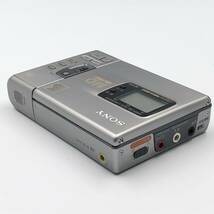 録音再生○ ジャンク扱い　SONY 外観美品　MZ-R30 WALKMAN ポータブルMDレコーダー　MADE IN JAPAN_画像6