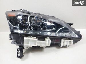 レクサス LEXUS 純正 GWL10 GS450h Fスポーツ 前期 LED ヘッドライト ヘッドランプ 右 右側 運転席 KOITO 30-418 刻印 18 即納 棚23J