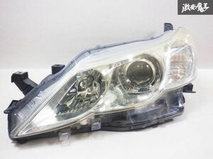 トヨタ純正 GRX130 130 マークX 前期 HID キセノン ヘッドライト ヘッドランプ KOITO 22-348 左 左側 助手席側 即納 棚23Q