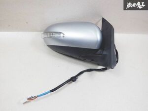 ダイハツ純正 L275S ミラ ドアミラー サイドミラー 右 右側 運転席 カラー S28 ブライトシルバーメタリック 10P 電動格納 ウインカー 棚27I