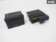 保証付 トヨタ 純正 GRS180 18 クラウン デジタル 時計 83910-30600 ハザードスイッチ 付 実動外し 即納 棚19R1_画像1