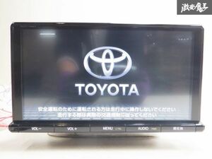 動作確認済み！！ トヨタ 純正 カーナビ メモリーナビ 08605-00A40 NSZT-Y66T ９インチ 2017年地図 Bluetooth 地デジ DVD SD 即納 棚21V