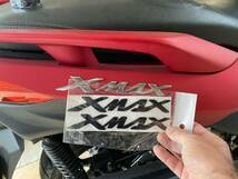 【送料込】XMAX　エンブレムステッカー　金　2枚一組 X-MAX250_画像6