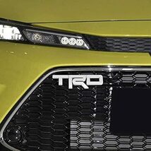 【送料込】TRD(トヨタテクノクラフト) 3Dエンブレム フロントグリル用 マットレッド 金属製 トヨタ 新型 _画像5