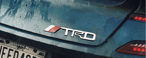 【送料込】TRD(トヨタテクノクラフト) 3Dエンブレム ブラック ミニサイズ 金属製 トヨタ_画像4
