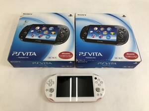 GH231122-03K/ PS Vita 本体 3台セット PCH-1100×2/ PCH-2000×1 動作未確認 ジャンク