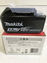 SH231105-04T/ 未使用 makita マキタ BL1830B リチウムイオンバッテリー 18V 3.0Ah_画像3