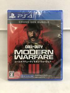 GS231130-03O/ 新品未開封 PS4ソフト CALL OF DUTY: MODERN WARFAREIII(コール オブ デューティ モダン・ウォーフェアⅢ)