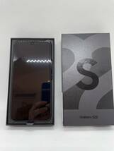 【NW制限保証】Galaxy S22 ファントムブラック SCG13 SC-51C 新品 付属品全てあり SIMフリー端末 匿名配送！即決あり！_画像4