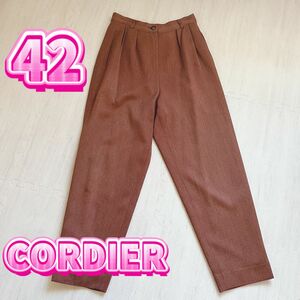 CORDIER コルディア　テーパードパンツ　ボトムス　カジュアルパンツ　LL