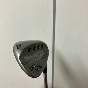 CALLAWAY EXCLUSIVE JAWS FORGED ジョーズ フォージド ウェッジ ノーメッキバージョン52 10 モーダス120 硬さX