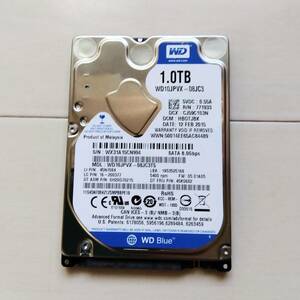 1TB 1000GB HDD SATA 2.5インチ WD WD10JPVX-08JC3 ハードディスクドライブ03