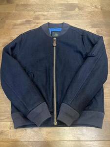 【美品】LACOSTE ウールジャケット サイズ50 メンズ　MA-1 ラコステ　ジャンバー　ジャケット　