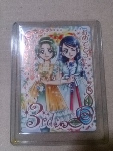  Yes! Precure Dream Live 3 rank decision card limitation promo 