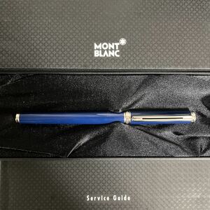 MONTBLANC モンブラン ローラーボール ノブレスオブリージュ ブルー