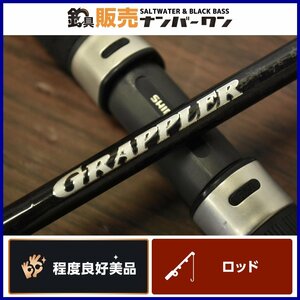 【1スタ★程度良好美品】シマノ 19 グラップラー タイプJ S60-5 SHIMANO GRAPPLER Type-J ジギングロッド ジギング 青物 ヒラマサ （CKN_O1