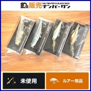 【未使用品★人気モデル】ゼニス バスルアー 4個セット キャロル MA ボルグクランク Zenith CAROL ZC-65M ブラックバス バス 釣り 等（KKM_