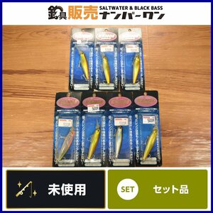 【1スタ☆未使用品】バスデイ レンジミノー 7個セット Bassday RANGE MINNOW シーバス チヌ ボード 河川 釣り 等に（KKM_O1）