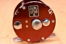 【1スタ☆】ABU 1750A 右 アブ オールド ベイトリール 両軸リール 骨董 コレクション アンティーク 等にも（KKR_O1）_画像2