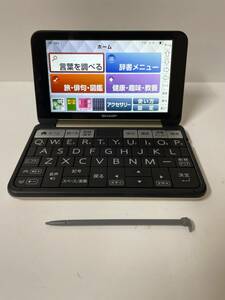 SHARP 電子辞書 BRAIN PW-SR3 中古動作品 大人向け