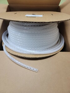 PANDUIT bread do wit electric wire protection tube spiral bread LAP bundle wire diameter 12.7Φmm 60.05m natural PW50F-T voucher direct trim shipping 