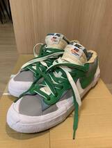 抽選品　sacai×Nike　Blazer Low　Classic Green　サカイ×ブレザーロー　クラシックグリーン_画像1