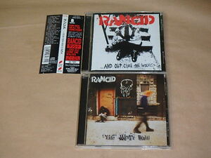 ランシド CD2枚セット　/　ライフ・ウォント・ウェイト　/　・・・アンド・アウト・カム・ジ・ウルブス（RANCID）