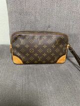 LOUIS VUITTON ルイ ヴィトン モノグラム LV セカンドバッグ クラッチ マルリードラゴンヌ GM M51825 カバン ポーチ 1円〜_画像2