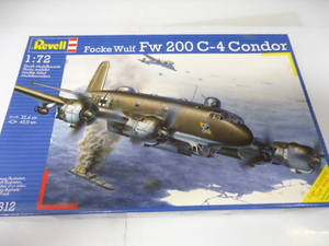 1/72 Revell 04312 Focke Wulf Fw200 C-4 Condor レベル フォッケウルフ Fw-200 C4 コンドル 訳アリ