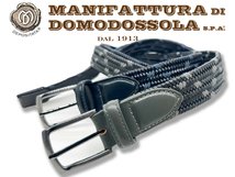 新品 MANIFATTURA DI DOMODOSSOLA マニファトゥーラ ディ ドモドッソラ レザーメッシュ ベルト 30mm 黒色 ブラック GTC032-BLACK_画像5