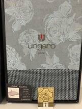 Ｂ870　未使用箱入　ungaro/ウンガロ　こたつ上掛2点　ブルー＆ピンク/あいのや　バスマット＆フェイスタオル_画像9