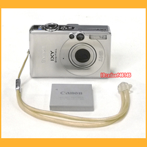 IXY DIGITAL 60●デジカメ●Canon IXY DIGITAL 60 動作品 バッテリー付き NB-4L キヤノン IXY デジタル●_画像1