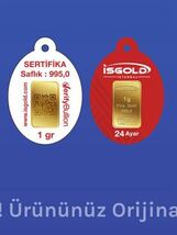 【本物・純金】純金 K24 インゴット 1g ケース入り 995.0 Istanbul ヨーロッパ購入品　FineGold 24K_画像3
