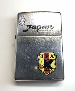 【希少】ZIPPO ジッポ Nippon JFA 日本 ナショナル チーム 日本サッカー協会 日本代表1997年製 / 3面刻印/シリアルNo 1222/未使用品